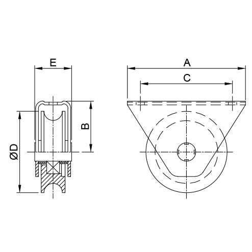 puerta corredera a suelo