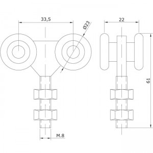 herrajes puertas correderas rollapar u30