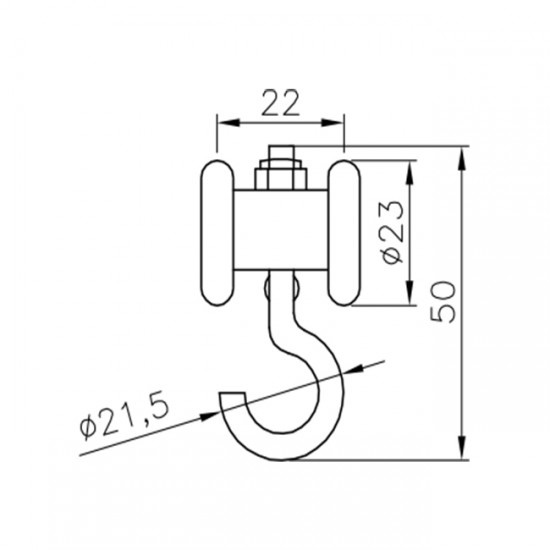 Plano Rollapar Gancho U30