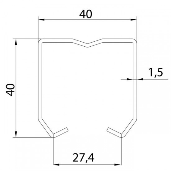 rieles para puertas correderas inox superior