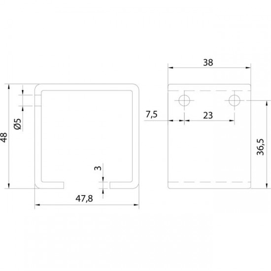 Abrazdera Rail U-40 Soldar