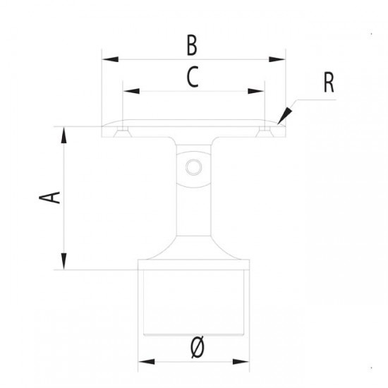 Dibujo técnico Soporte ajustable