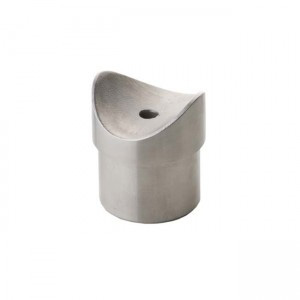 soporte tubo barandado acero inox