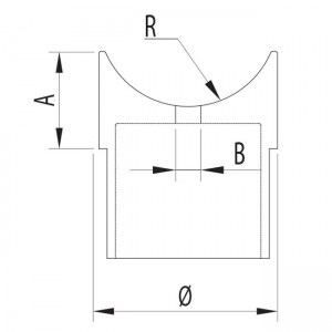 Dibujo técnico Soporte tubo