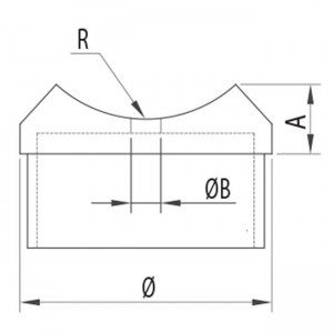 Dibujo técnico Soporte tubo