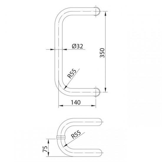 Dibujo técnico tirador modelo 15