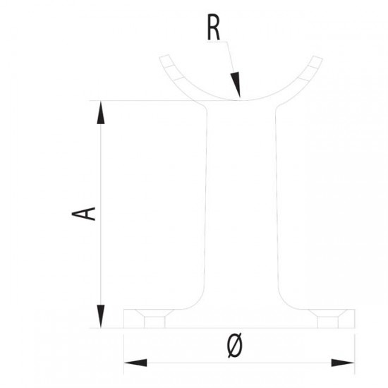 Dibujo técnico Soporte pared