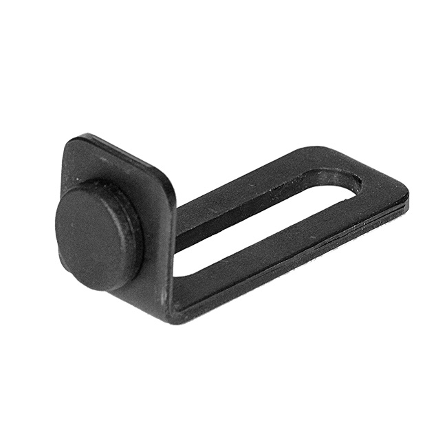 LWZH Topes de puerta de acero negro para puerta corredera de granero Kit de  rodillos de riel 2 Pack