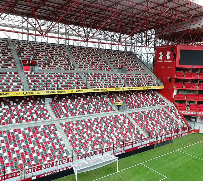 Estadio Nemesio Diéz - Toluca (México) - Proyecto ESTEBRO