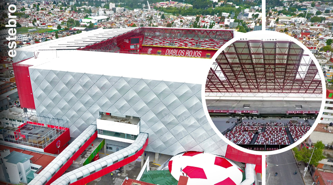 Estadio Nemesio Diéz - Toluca (México) - Proyecto ESTEBRO