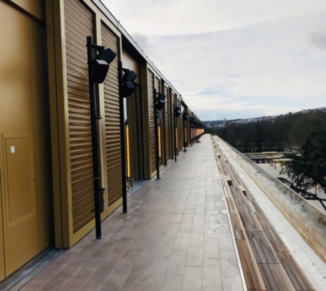 Detallle Puertas Hipódromo de Longchamp - París - Proyecto ESTEBRO