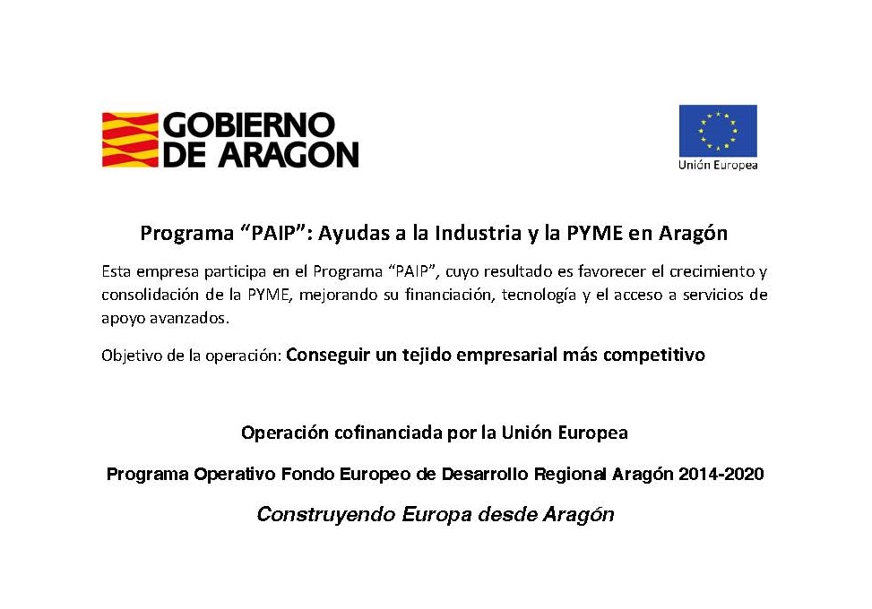 Programa Operativo FEDER Aragon